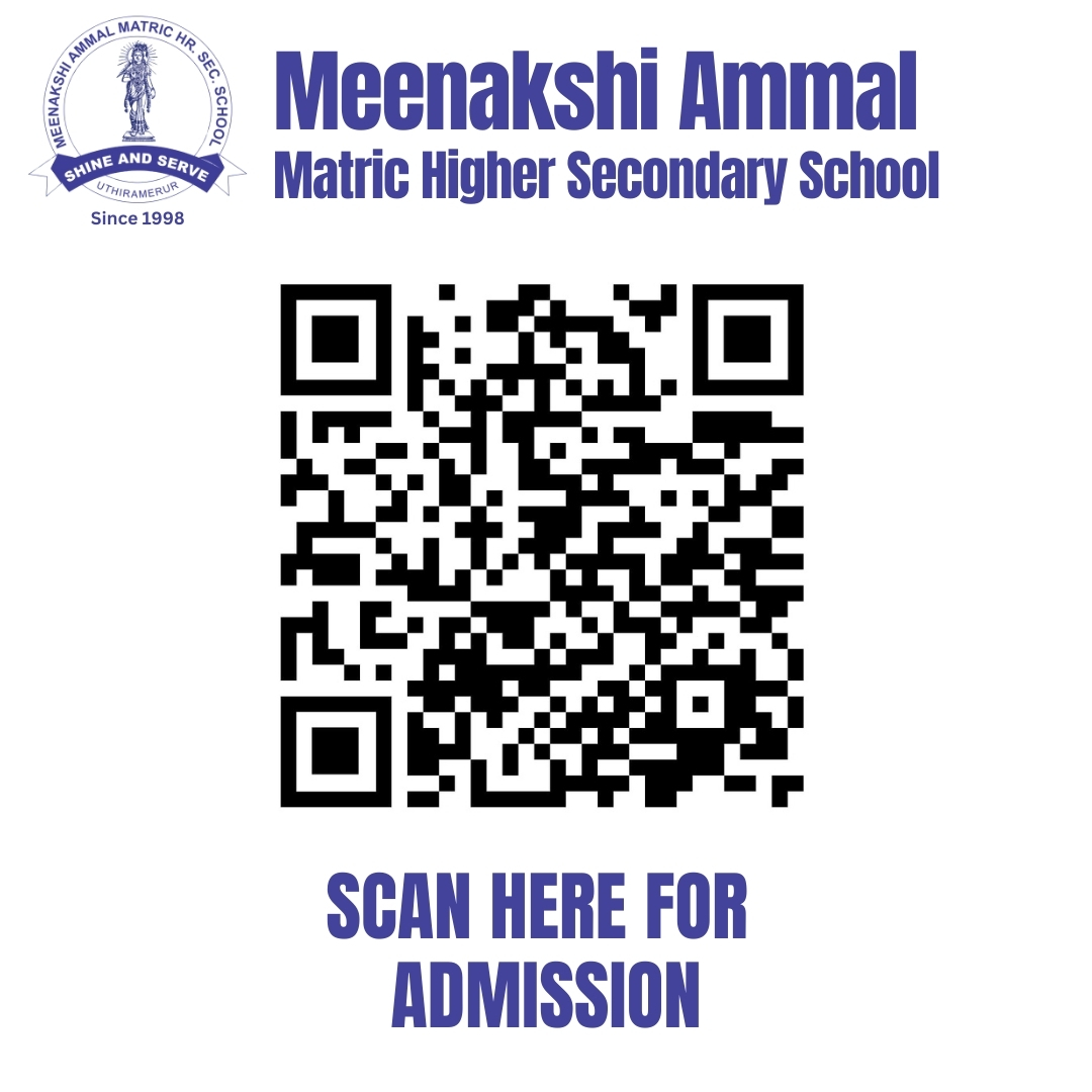 Scan QR code for admission information